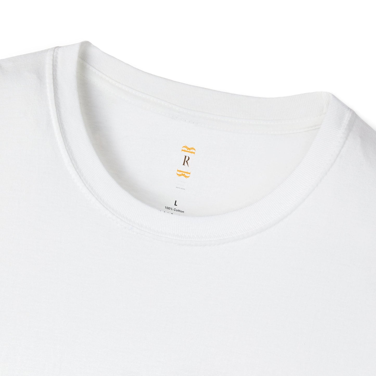 Classic White T-Shirt — Soft Lightweight Crew Neck Tee