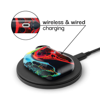Electric Splash AirPods Case