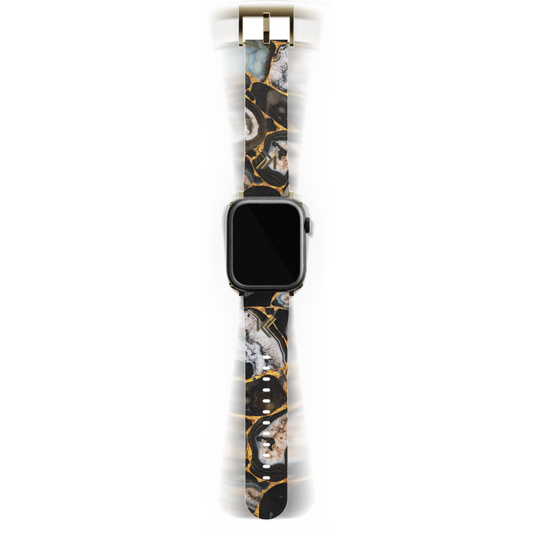 Gleaming Onyx Watch Band