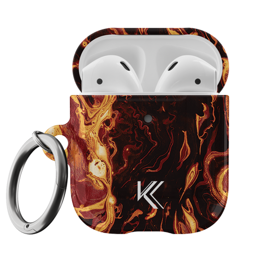 Misty Flames AirPods Case