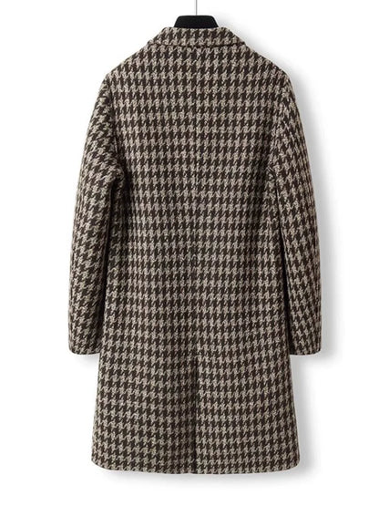 Fanwoli Mid-Length Autumn and Winter Men's Woolen Coat