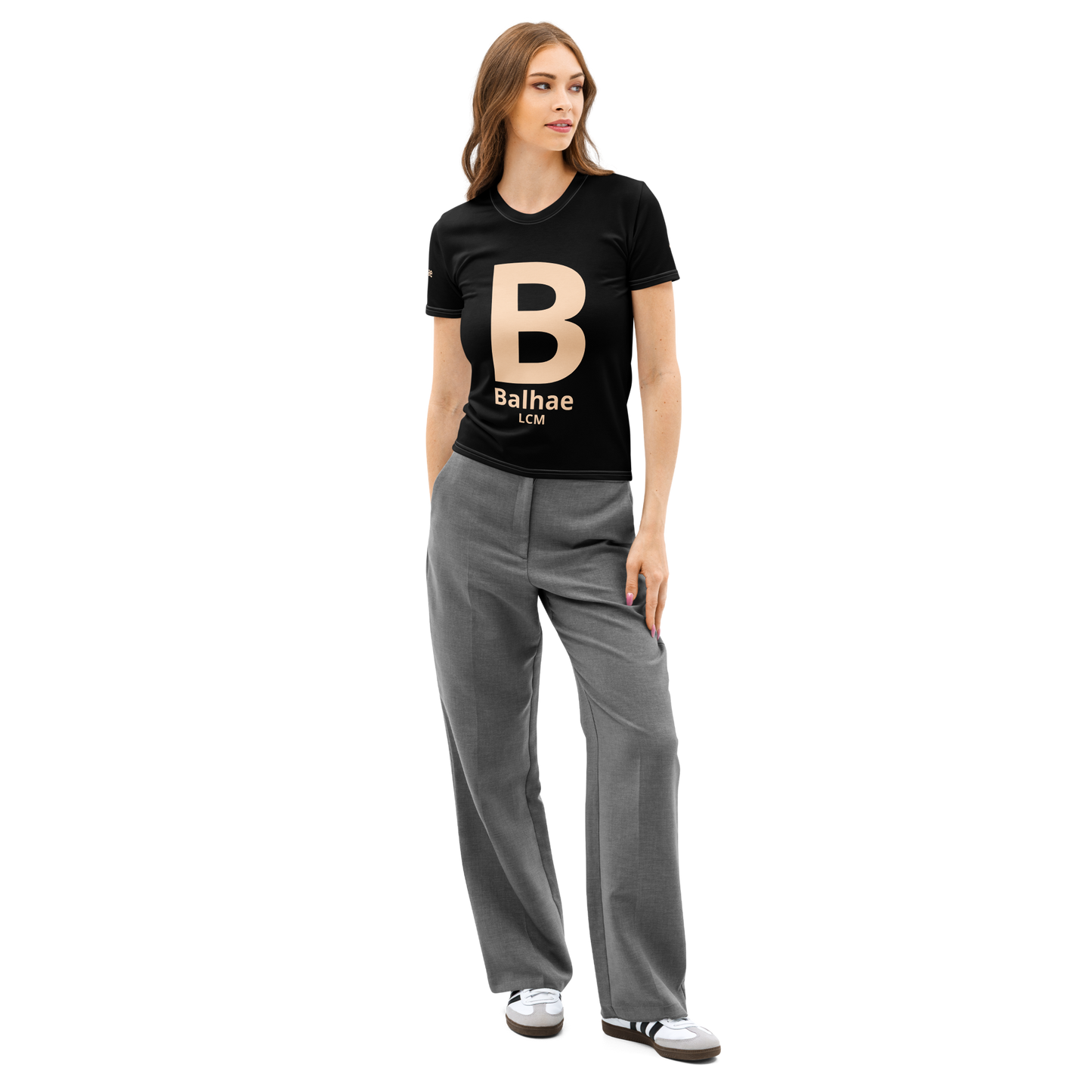 Balhae LCM Women’s cotton crew neck t-shirt