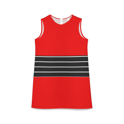 ES No.4 A-line Sleeveless Dress (AOP)