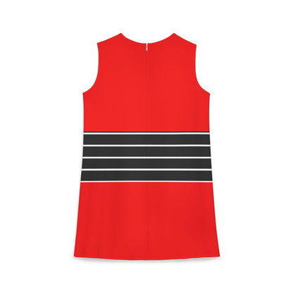 ES No.4 A-line Sleeveless Dress (AOP)